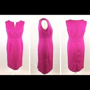 Jone Studio Separates Sheath Career Dress Pink Sz4